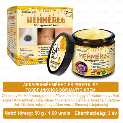 🔥 APKAPK® Méhméreg Bőr Helyreállító Krém 🔥 Magyar fejlesztés, magyarországi gyártás és szállítás