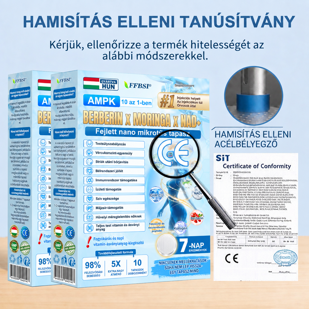 FFBSI® Nano mikrotűs karcsúsító tapasz (Naponta egyszer már 28 napon belül látható változások láthatók) Alkalmas: elhízás kezelésére, szív- és érrendszeri egészségre, cukorbetegség kezelésére, alvási apnoéra és bélrendszeri problémákra🔥