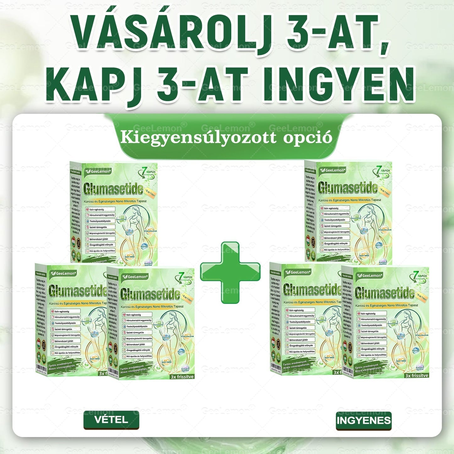 🎉| 🎁 𝐆𝐞𝑒𝐿𝑒𝐦𝐨𝐧® Nano mikrotűs karcsúsító tapasz (Naponta egyszer már 28 napon belül látható változások láthatók) Alkalmas: elhízás kezelésére, szív- és érrendszeri egészségre, cukorbetegség kezelésére, alvási apnoéra és bélrendszeri problémákra🔥